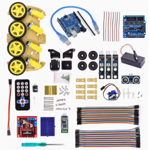 Çizgi İzleyen ve Engelden Kaçabilen Robot Araç Kiti